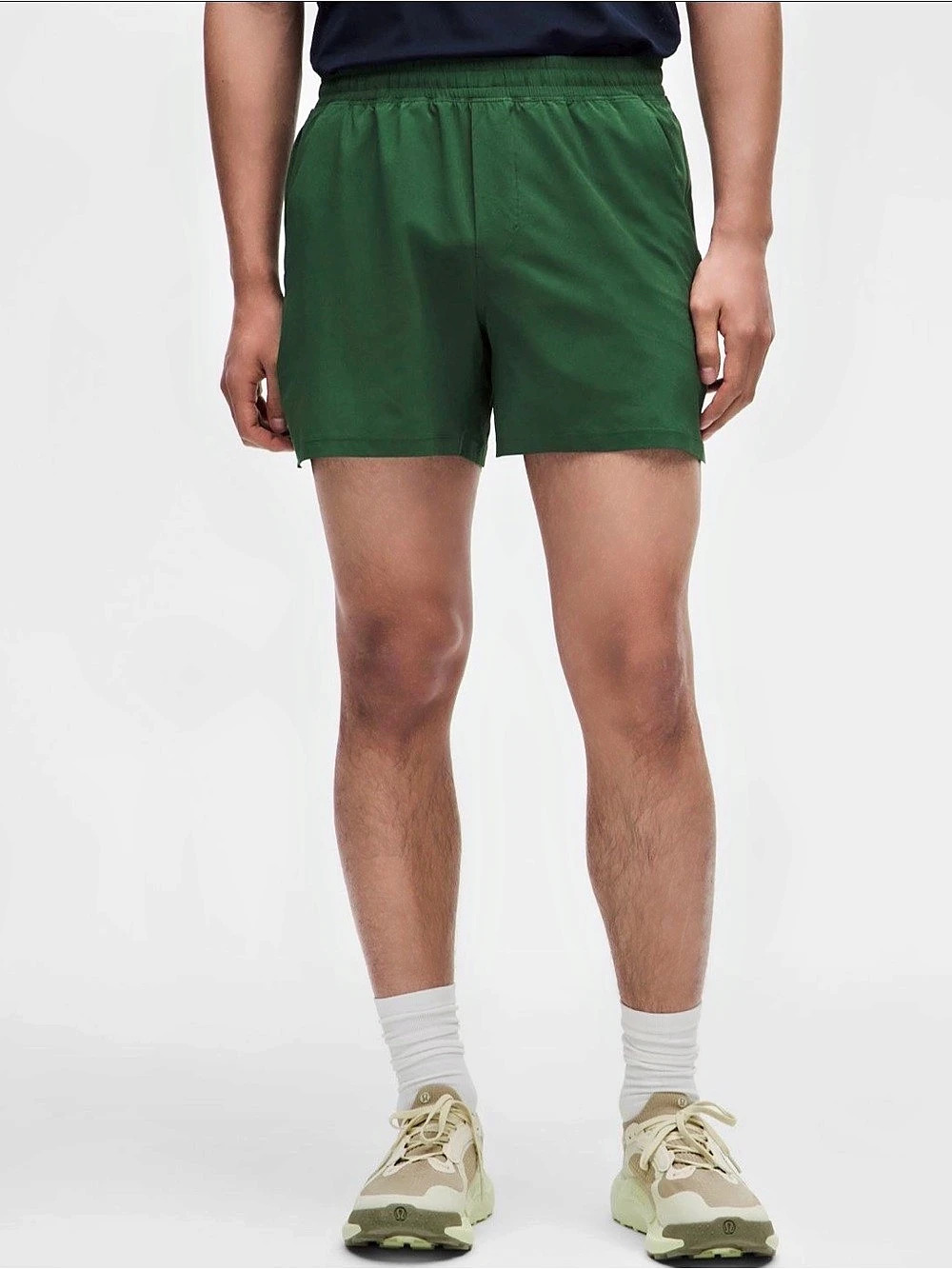 Lululemon Pace Breaker Short 5" Linerless Athletic Shorts Green XL